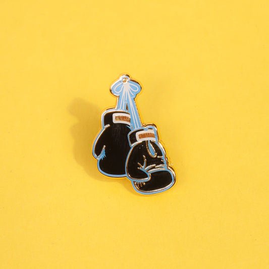 Boxing Gloves Enamel Pin Enamel Pin Patches & Pins 
