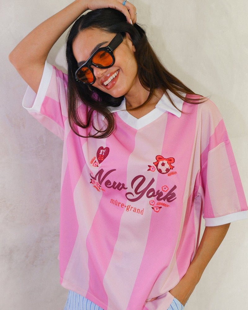 New York '26 Soccer Jersey mure + grand 